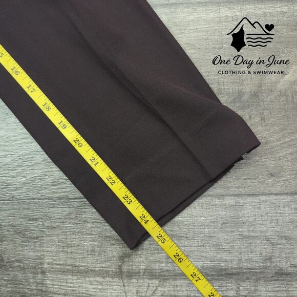 Banana Republic Hayden Tapered Leg Ankle Length Pants Size 12 - Picture 5 of 6